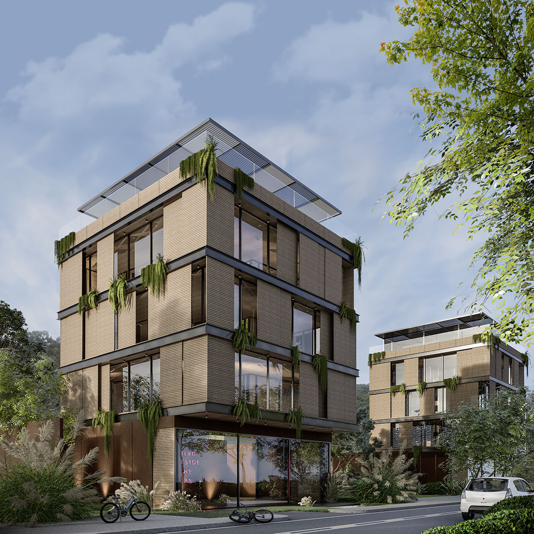 Imagen Coliving Usaquén arquitectura moderna, Bogotá - móve.