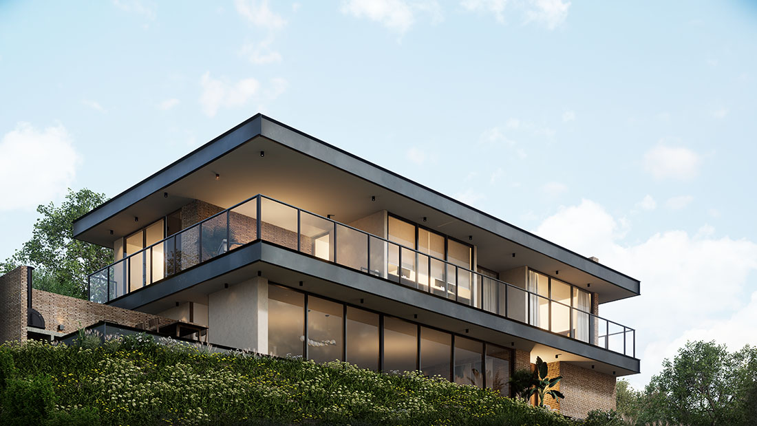 Imagen Casa 91 Diseño de interiores minimalista, Bogotá - móve